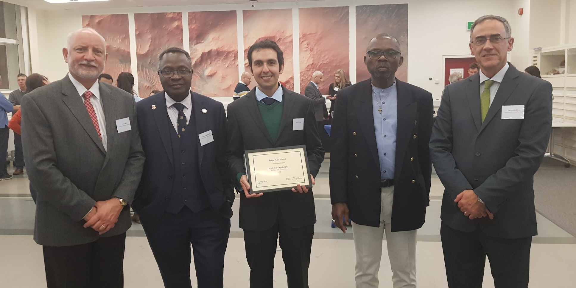 John S Archer Award Winner